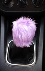 Fuzzy faux fur Gear knob stick shift cover choose your colour