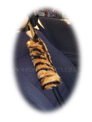 tiger print seatbelt pad