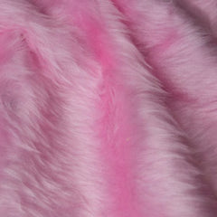 Blossom pink fuzzy faux fur car Steering wheel cover Poppys Crafts