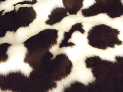 Fuzzy faux fur rear view interior car mirror cover in choice of print