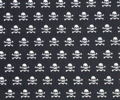 Skull and crossbones print Cotton car steering wheel cover Poppys Crafts
